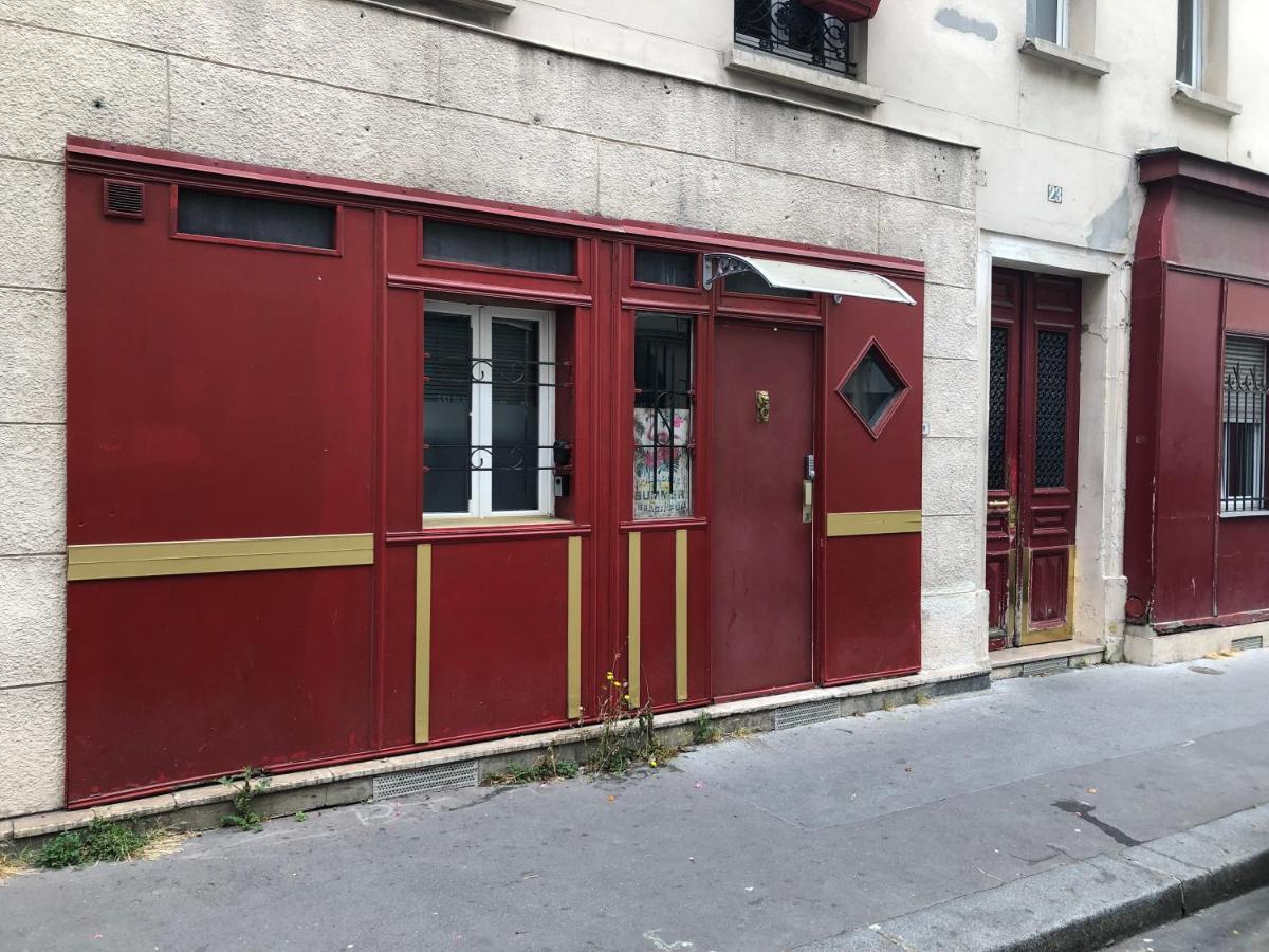 Guesthouse Familial Pour 2,3,4 Personnes De 44M2- Accessible Handic -Rez De Chaussee-Vues Sur Rue Et Patio Prive - Sejour, Chambre Separee-Cuisine,Salle De Bain,Lit Double Et Canape-Lit 2Pers-Entree De La Rue Berzelius-5 Minutes Du Metro Brochant-Lig Paris Exterior foto